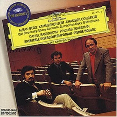 Berg: Chamber Concerto / Stravinsky: Ebony Concert Pierre Boulez (Пьер Булез): Berg: Chamber Concerto / Stravinsky: Ebony Concert