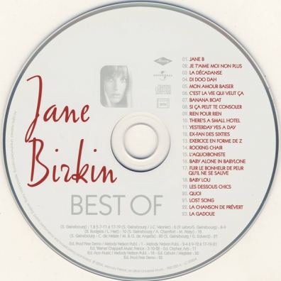 Jane Birkin (Джейн Биркин): Best Of
