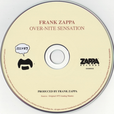 Frank Zappa (Фрэнк Заппа): Over - Nite Sensation