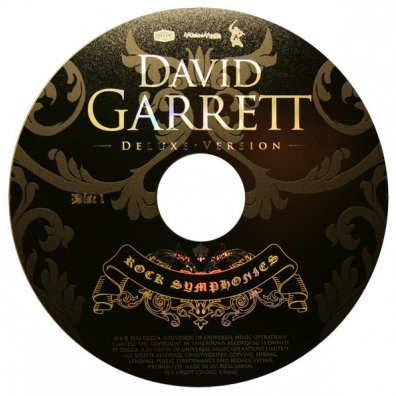David Garrett (Дэвид Гарретт): Rock Symphonies - deluxe