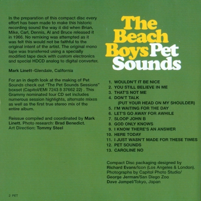 The Beach Boys (Зе Бич Бойз): Pet Sounds