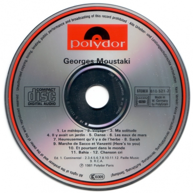 Georges Moustaki (Жорж Мустаки): Le Meteque