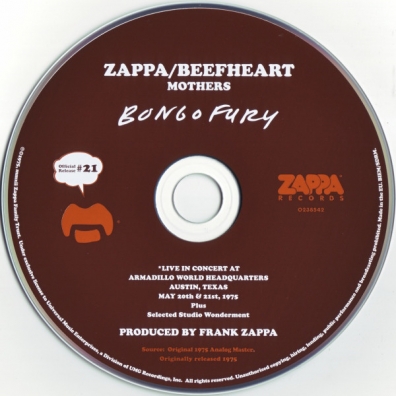 Frank Zappa (Фрэнк Заппа): Bongo Fury