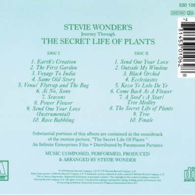 Secret Life Of Plants Stevie Wonder (Стиви Уандер): Secret Life Of Plants