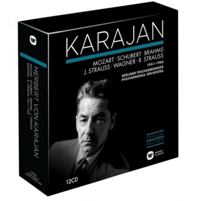 Herbert von Karajan (Герберт фон Караян): Karajan Conducts Mozart, Schubert, Brahms, Strauss, Wagner 1951-1960