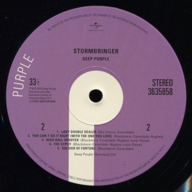 Deep Purple (Дип Перпл): Stormbringer