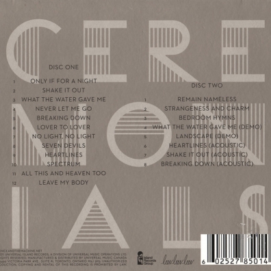 Ceremonials Florence And The Machine (Флоренс и Машин): Ceremonials