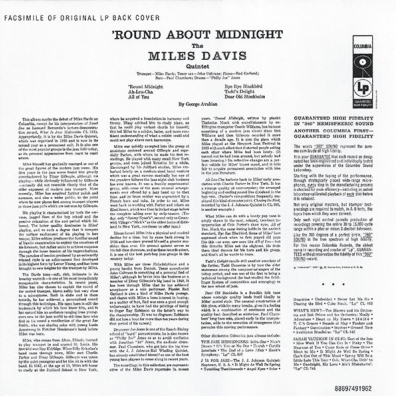 Miles Davis (Майлз Дэвис): 'Round About Midnight