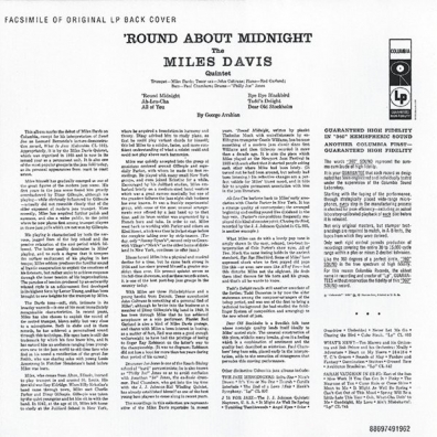 'Round About Midnight Miles Davis (Майлз Дэвис): 'Round About Midnight