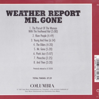 Weather Report (Веазер Репорт): Mr. Gone