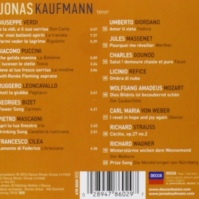 Jonas Kaufmann (Йонас Кауфман): The Best Of