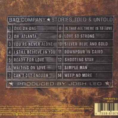 Stories Told And Untold Bad Company (Бад Компани): Stories Told And Untold