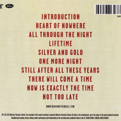 Heart Of Nowhere Noah And The Whale: Heart Of Nowhere