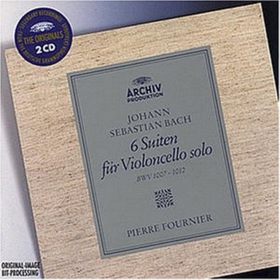 Pierre Fournier (Пьер Фурнье): Bach: 6 Cello Suites BWV 1007, 1008, 1009, 1010, 1