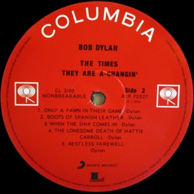 Bob Dylan (Боб Дилан): The Times They Are A Changin'