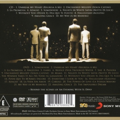Il Divo (Ил Диво): An Evening With Il Divo - Live In Barcelona