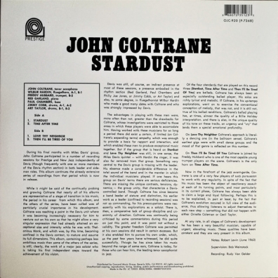 John Coltrane (Джон Колтрейн): Stardust