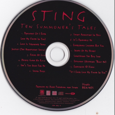 Sting (Стинг): Ten Summoner's Tales