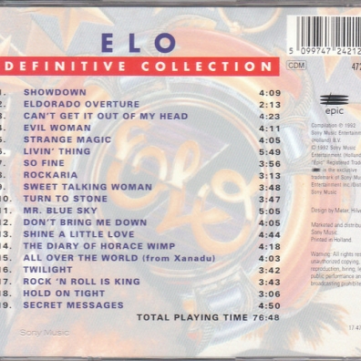Electric Light Orchestra (Электрик Лайт Оркестра (ЭЛО)): Definitive Collection