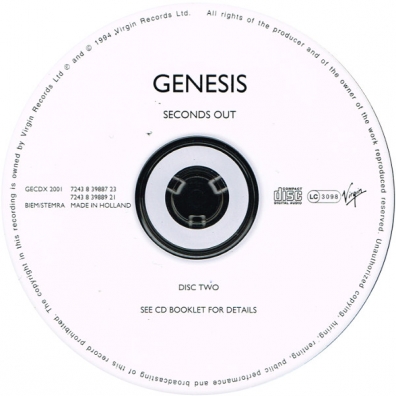 Genesis (Дженесис): Seconds Out