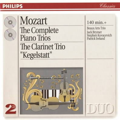Beaux Arts Trio: Mozart: The Complete Piano Trios; Clarinet Trio