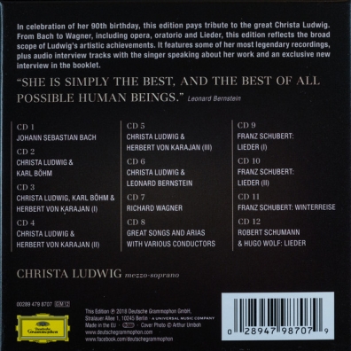 Christa Ludwig Edition Christa Ludwig (Криста Людвиг): Christa Ludwig Edition