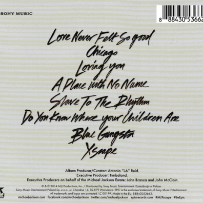 Xscape Michael Jackson (Майкл Джексон): Xscape
