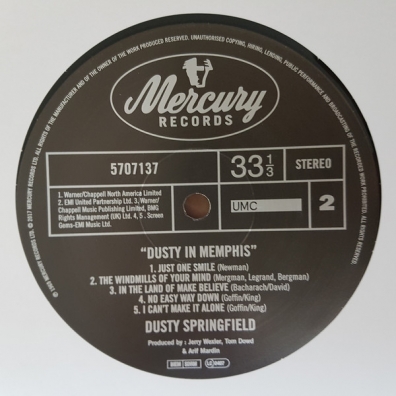Dusty In Memphis Dusty Springfield (Дасти Спрингфилд): Dusty In Memphis