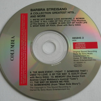 Barbra Streisand (Барбра Стрейзанд): A Collection Greatest Hits...And More