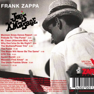 Frank Zappa (Фрэнк Заппа): Joe's Xmasage