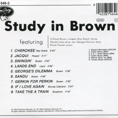 Clifford Brown (Клиффорд Браун): Study In Brown
