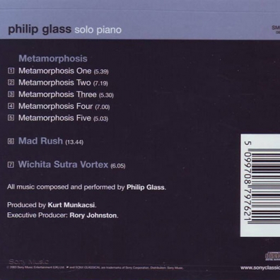 Philip Glass (Филип Гласс): Solo Piano