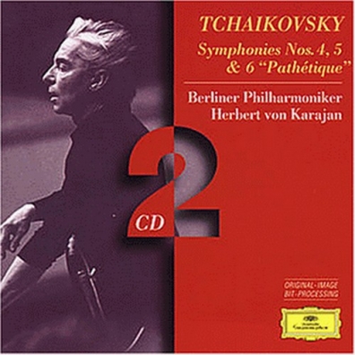 Herbert von Karajan (Герберт фон Караян): Tchaikovsky: Symphonies Nos.4, 5 & 6 "Path?tique"