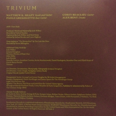 Trivium (Тривиум): The Sin And The Sentence