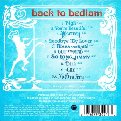 Back To Bedlam James Blunt (Джеймс Блант): Back To Bedlam