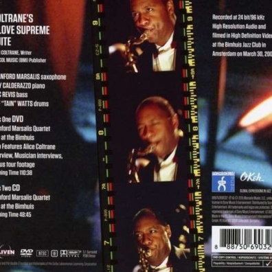 Branford Marsalis (Брэнфорд Марсалис): Branford Marsalis Quartet Performs Coltrane's A Love Supreme In Amsterdam Live