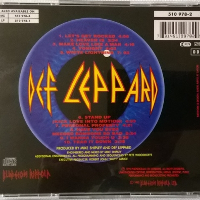 Adrenalize Def Leppard (Деф Лепард): Adrenalize