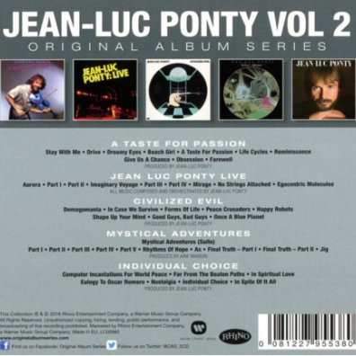 Jean Luc Ponty (Жан-Люк Понти): Original Album Series