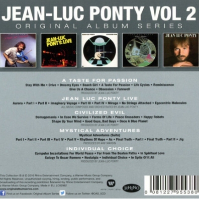 Original Album Series Jean Luc Ponty (Жан-Люк Понти): Original Album Series