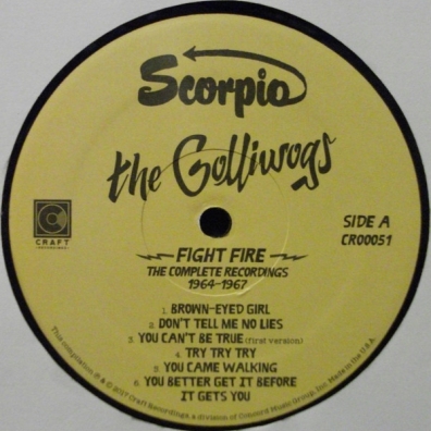 Fight Fire: The Complete Recordings 1964-1967 The Golliwogs (Зе Голливогс): Fight Fire: The Complete Recordings 1964-1967