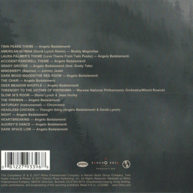 Twin Peaks (Limited Event Series Soundtrack): Score Twin Peaks (Limited Event Series Soundtrack): Score