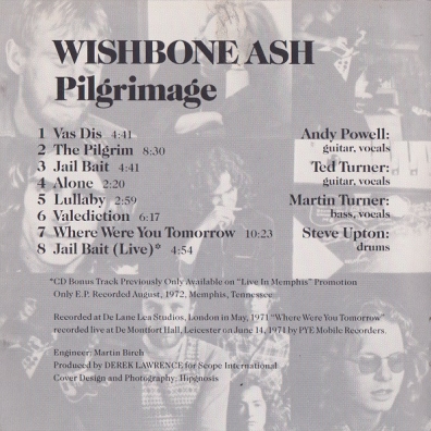 Pilgrimage Wishbone Ash (Вишбон Эш): Pilgrimage