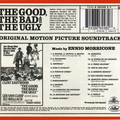 The Good, The Bad And The Ugly Ennio Morricone (Эннио Морриконе): The Good, The Bad And The Ugly
