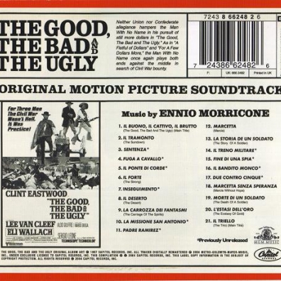 Ennio Morricone (Эннио Морриконе): The Good, The Bad And The Ugly