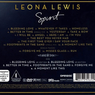 Leona Lewis (Леона Льюис): Spirit