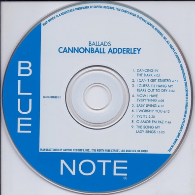 Cannonball Adderley (Кэннонболл Эддерли): Ballads