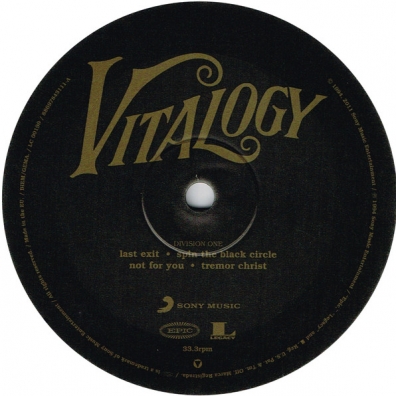 Vitalogy Vinyl Edition Pearl Jam (Перл Джем): Vitalogy Vinyl Edition