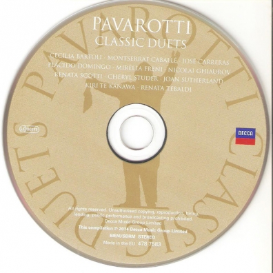 Classic Duets Luciano Pavarotti (Лучано Паваротти): Classic Duets
