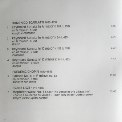 Lucas Debargue: Scarlatti, Chopin, Liszt, Ravel Lucas Debargue (Люка Дебарг): Lucas Debargue: Scarlatti, Chopin, Liszt, Ravel