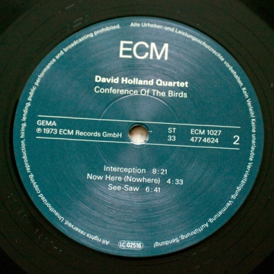 Conference Of The Birds Dave Holland (Дэйв Холланд): Conference Of The Birds